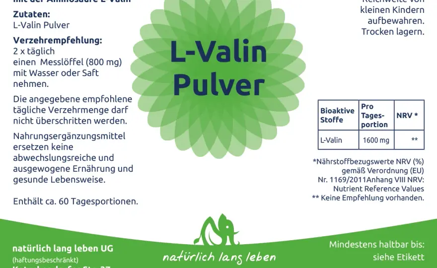 L-Valin Wirkung - Was bringt die Aminosäure wirklich?