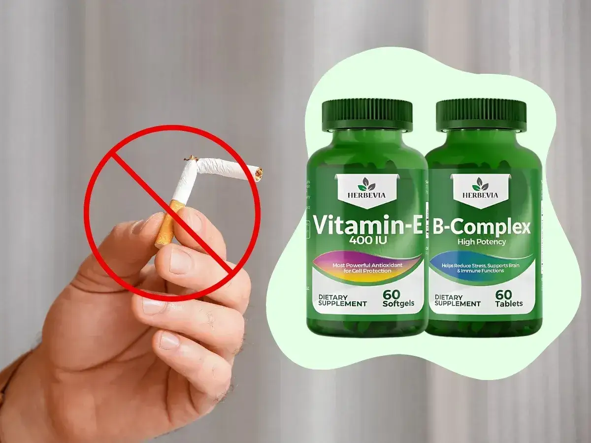 Raucher sollten auf ihre Gesundheit achten. Hier sind Vitamine, die helfen können, Stress zu reduzieren und das Immunsystem zu stärken.